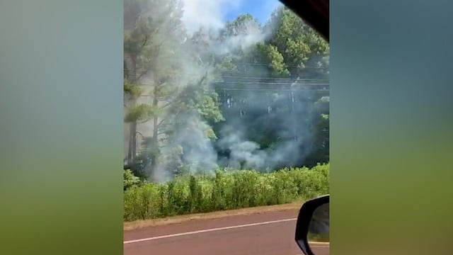 Un foco de incendio tuvo lugar en Puerto Piray.