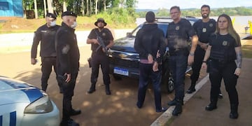 Joven buscado por la Interpol cayó en El Soberbio.