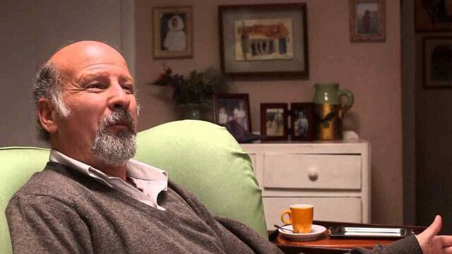 El Tano Pasman, feliz de la vida con River.