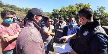Acta acuerdo entre la DPV y Vialidad Nacional para la construcción del Acceso Sur en Tobuna.