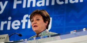 La titular del FMI, Kristalina Georgieva, felicitó a Javier Milei por su triunfo en las elecciones presidenciales.