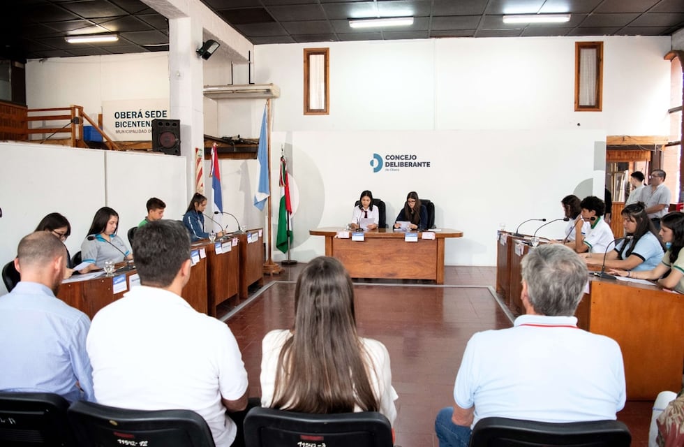 Oberá se prepara para una nueva edición del Parlamento Estudiantil