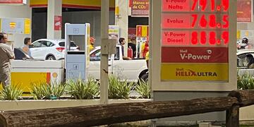 Nuevos precios en los surtidores de Rafaela