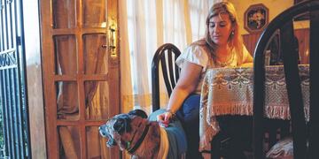 Natalia, se convirtió en la primera mujer "tutora" legal de un perro.