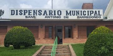 El dispensario de San Antonio de Arredondo (Gentileza El Diario de Carlos Paz).