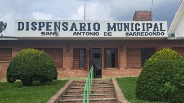 El dispensario de San Antonio de Arredondo (Gentileza El Diario de Carlos Paz).