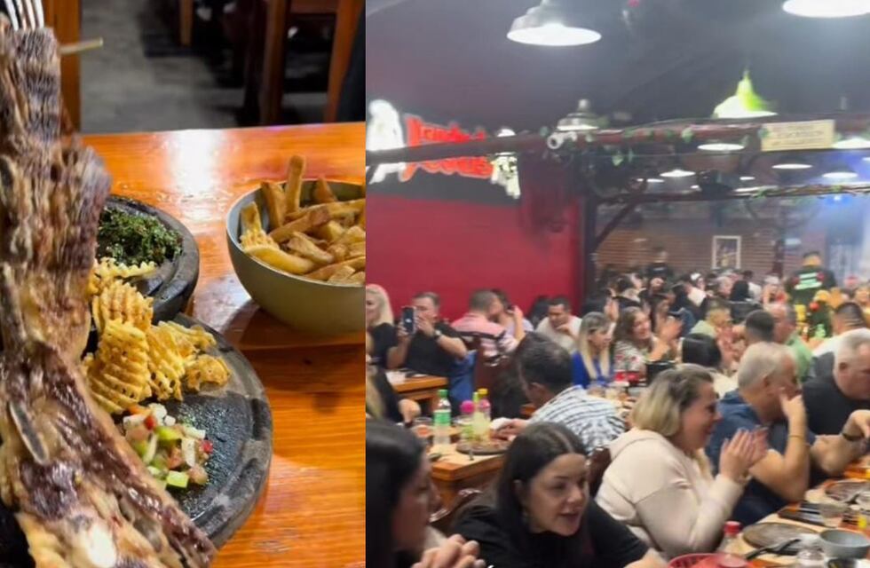 En una parrilla libre de Sarandí comió asado, vacío, provoleta, postre: cuánto gastó
