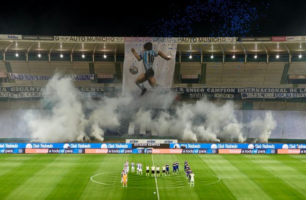 Impactante: así recordó Talleres a Maradona