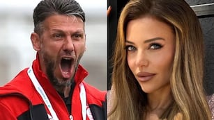 Martín Demichelis y Evangelina Anderson.