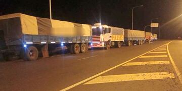 El operativo se dio nuevamente en el By Pass, a la altura de la ex ruta 213.