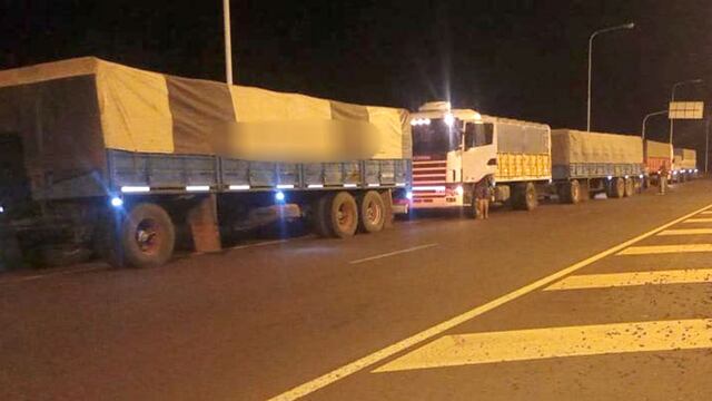 El operativo se dio nuevamente en el By Pass, a la altura de la ex ruta 213.