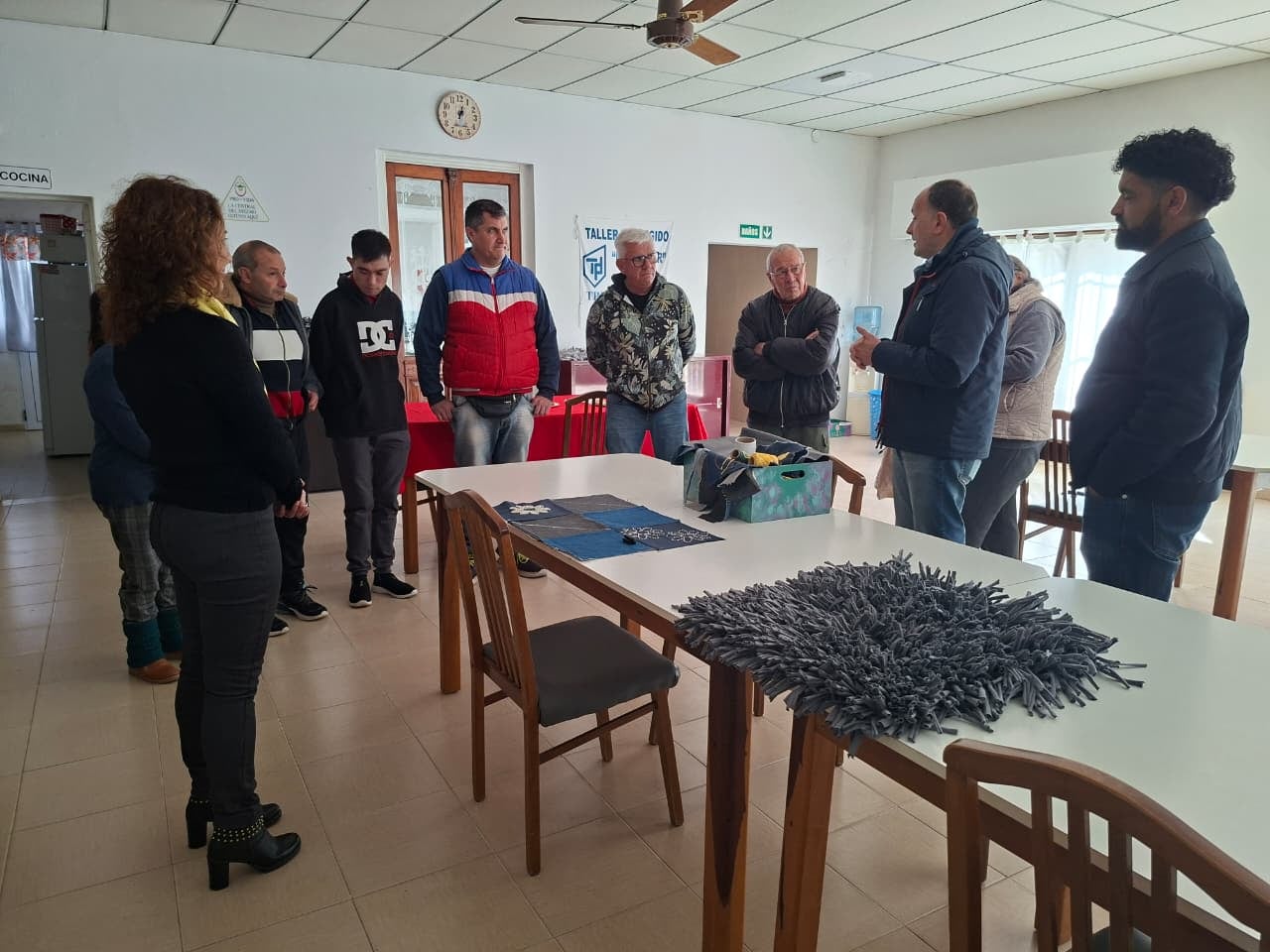 El diputado provincial Alejandro Dichiara de visita en Tres Arroyos