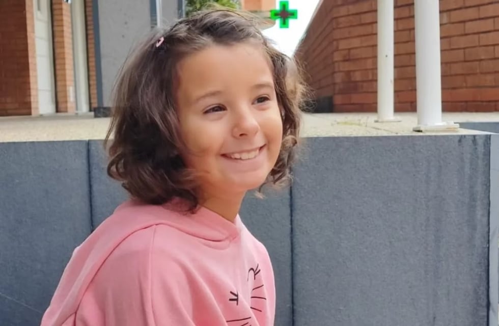 Lara, la nena santafesina con neuroblastoma que cumplió su sueño y emocionó a todos en las redes