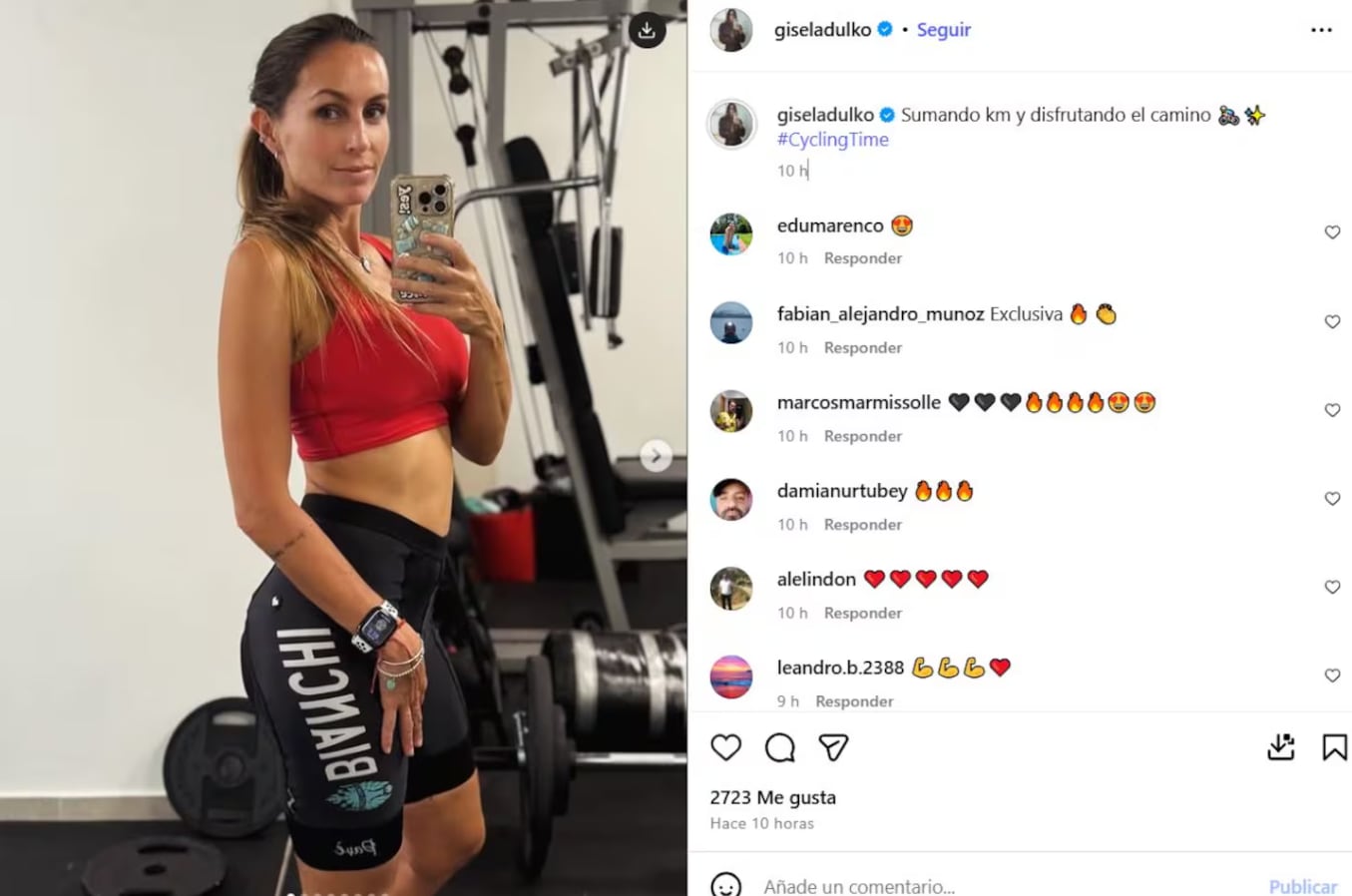 La publicación de Gisela Dulko tras el nacimiento del hijo de Fernando Gago y Verónica Laffitte.