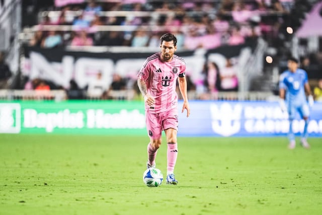 El Inter Miami de "Leo" Messi goleó 5 a 1 a New York City FC