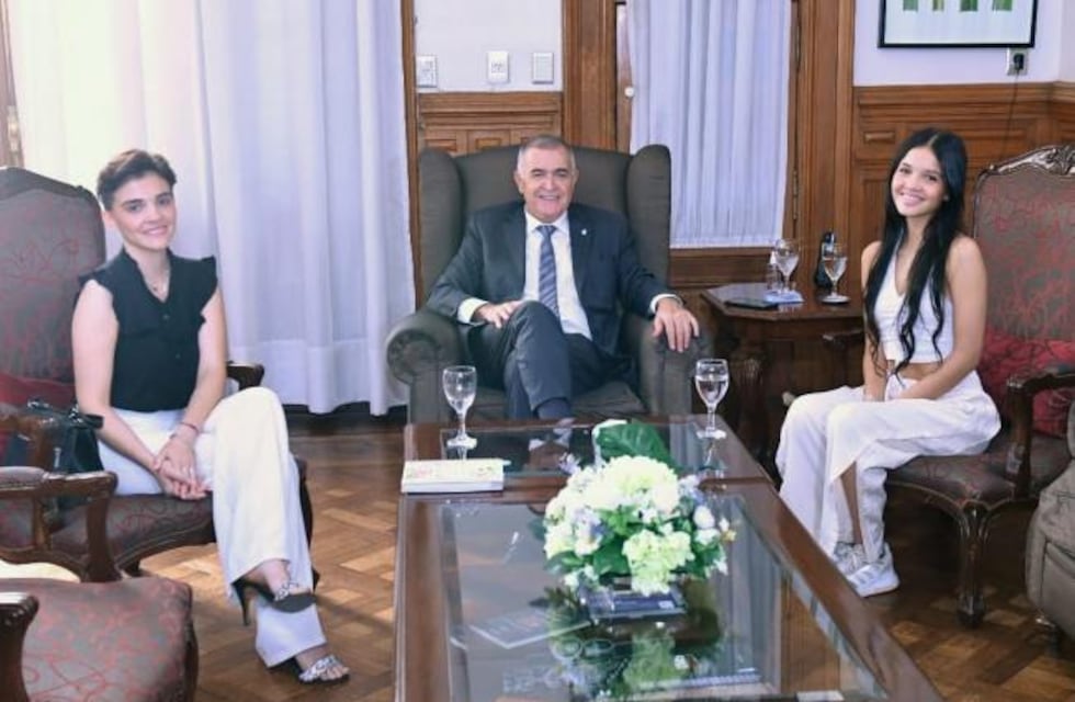 La bailarina tucumana del Teatro Colón, Milagros Ruiz estuvo con Jaldo