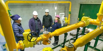 Río Grande: gobierno realizó la vinculación de una nueva planta reguladora de gas