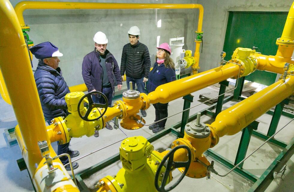 Río Grande: gobierno realizó la vinculación de una nueva planta reguladora de gas