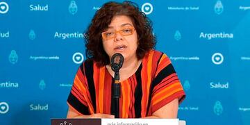 Carla Vizzotti, ministra de Salud, (Archivo).