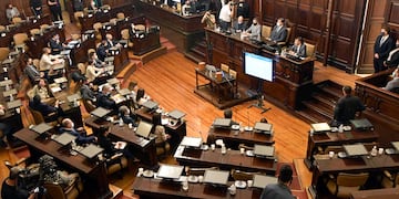 Este miércoles próximo tendrá lugar el último debate parlamentario del 2021, donde se tratarán las modificaciones al impuesto de Bienes Personales. Foto Orlando Pelichotti/Los Andes.
