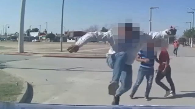 El hecho ocurrió en barrio Ampliación Cabildo. (Captura de video)