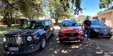 La investigación determinó que los cordobeses pagaban la cocaína con autos de alta gama.
