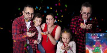 César, Laura, Juli, Lolo y Tino.