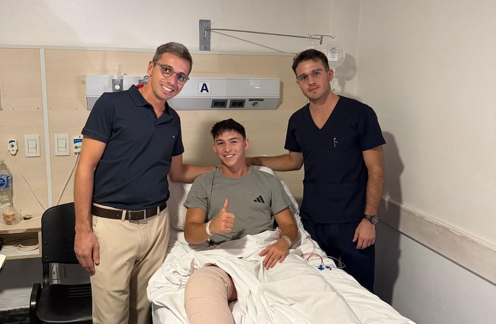 Fútbol: un reconocido jugador de Córdoba fue operado de ligamentos