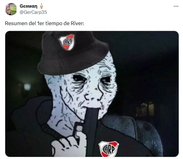 Los mejores memes de River-Libertad