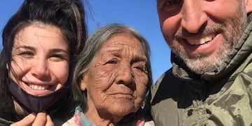 La modelo y actriz viajó junto a la ONG Sipas para brindar ayuda a 16 comunidades originarias del Impenetrable.