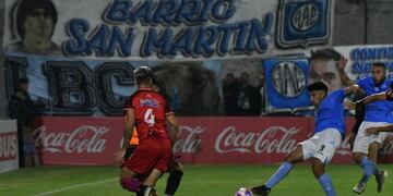 Estudiantes pasó al frente por un gol de Mateo Bajamich, y se lo empataron (Tomy Fragueiro / La Voz)