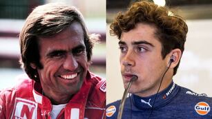 Los argentinos compitieron en la misma escudería con cuatro décadas de diferencia.