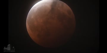 El eclipse de la superluna roja