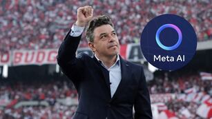 Meta AI eligió hasta dónde llega River en Copa Libertadores.