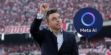 Meta AI eligió hasta dónde llega River en Copa Libertadores.