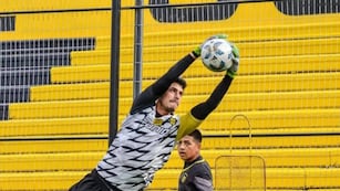 Mauricio Nievas y un susto para todo Madryn (Prensa)