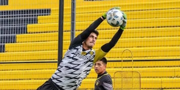 Mauricio Nievas y un susto para todo Madryn (Prensa)