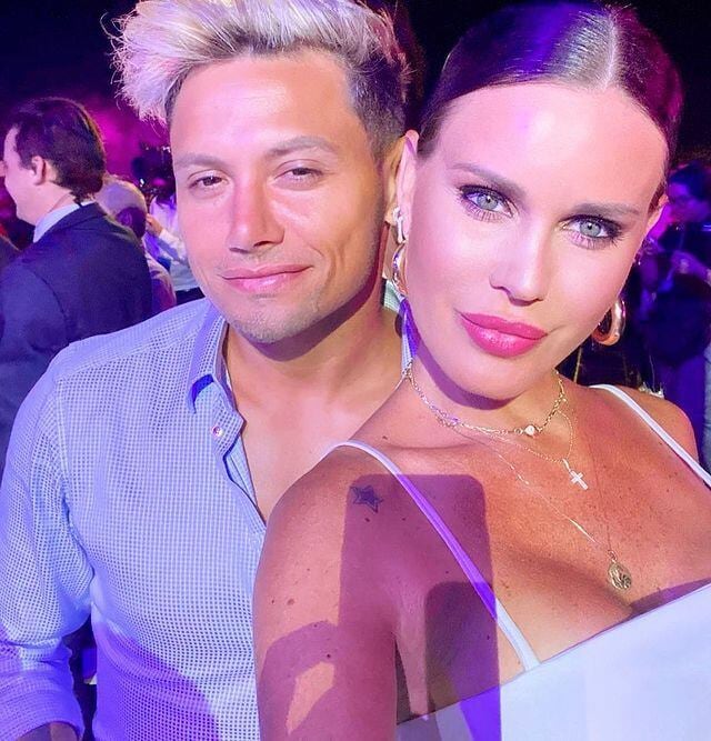 Natalie Weber y Mauro Zárate