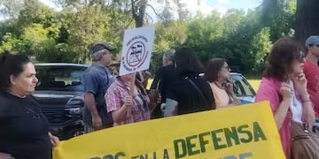 Multitudinaria marcha fronteriza. Foto: Diario Junio.
