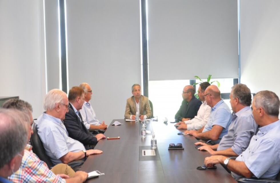 Integrantes del Parque Industrial de la ciudad, recibieron a Bernarte