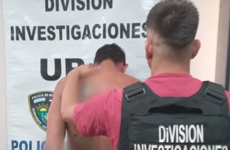 Posadas: detuvieron a un hombre acusado de herir a policías para evitar un arresto