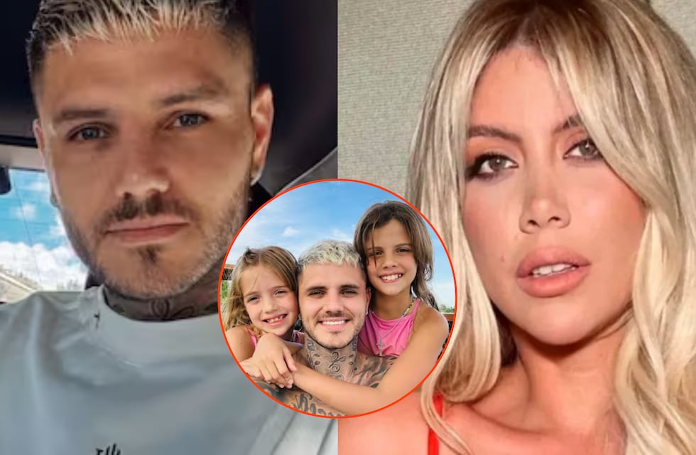 Se filtró otro video de la pelea de Wanda Nara y Mauro Icardi frente a sus hijas: “Ahora las saco y vamos...”