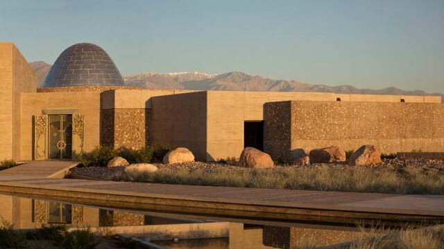 Piedra infinita, la bodega de Zuccardi en Valle de Uco.