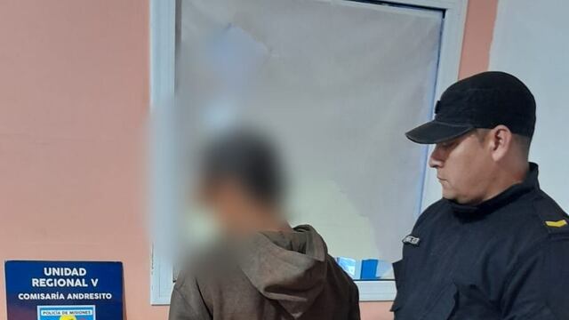 Comandante Andresito: detienen a un delincuente con frondoso prontuario delictivo.