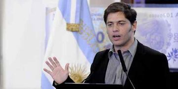 AXEL KICILLOF. (Archivo/DyN).
