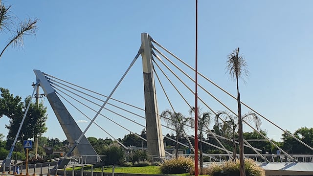 Puente Centenario de Villa Carlos Paz. Diciembre 2020. (Foto: VíaCarlosPaz).