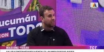 Nicolás González, profesional del área de salud, reflexionó sobre la importancia de detectar comportamientos anómalos y la necesidad de acompañamiento desde el Estado y las familias.