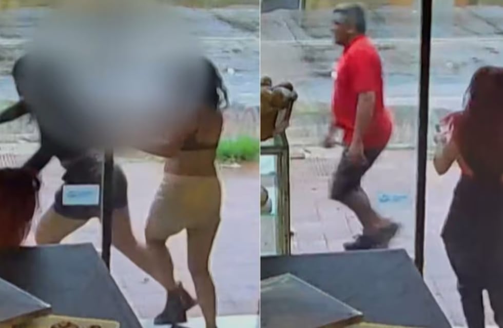 Salieron de bailar y entraron a robar a una panadería: el video del brutal ataque