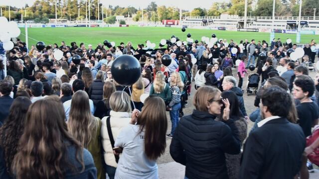 Homenaje a Benjamín Gamond en el Tala Rugby Club. (La Voz)