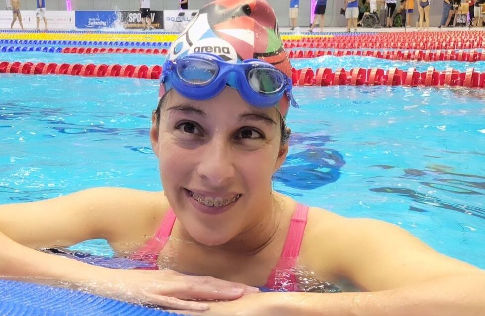 Elizabeth Noriega cerró otra gran participación en natación adaptada en la Serie Mundial de Berlín